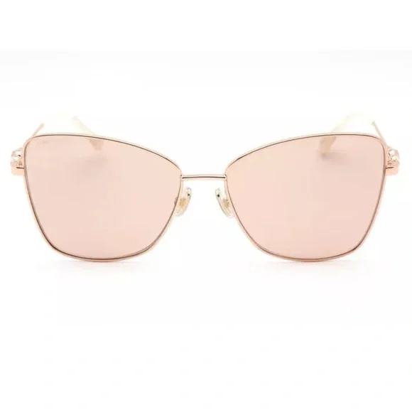 NWT [Jimmy Choo] TESO Rose Gold Women’s Sunglasses with Case Jimmy Choo Women main image 4